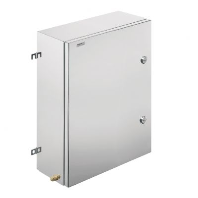 WEIDMULLER KTB QL 624515 S4E0 Metalowa obudowa iskrobezpieczna, 450 x 620 x 150 mm, element polerowany elektrolitycznie, Płytka kołnierzowa: Nie, zamek ćwierćobrotowy z wkładką szc 1200660000 /1szt./ (1200660000)